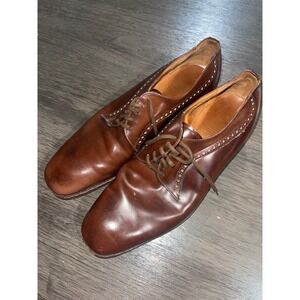 Church's Custom Grade Aldwych Brown Leather Oxfords UK 9.5E US 10.5 England EU44